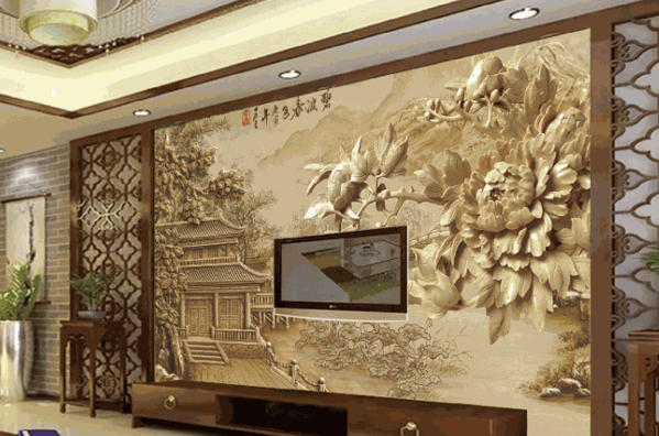 大师涂层墙纸墙画